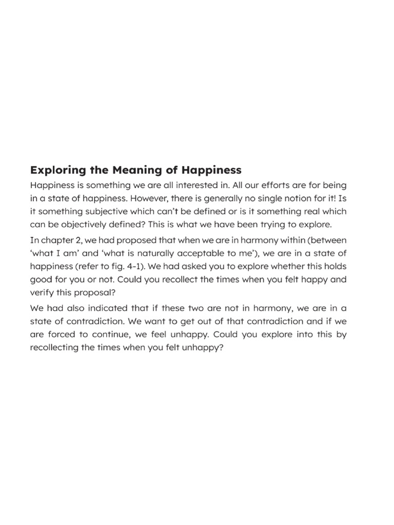 Program For Continuous Happiness | PDF
