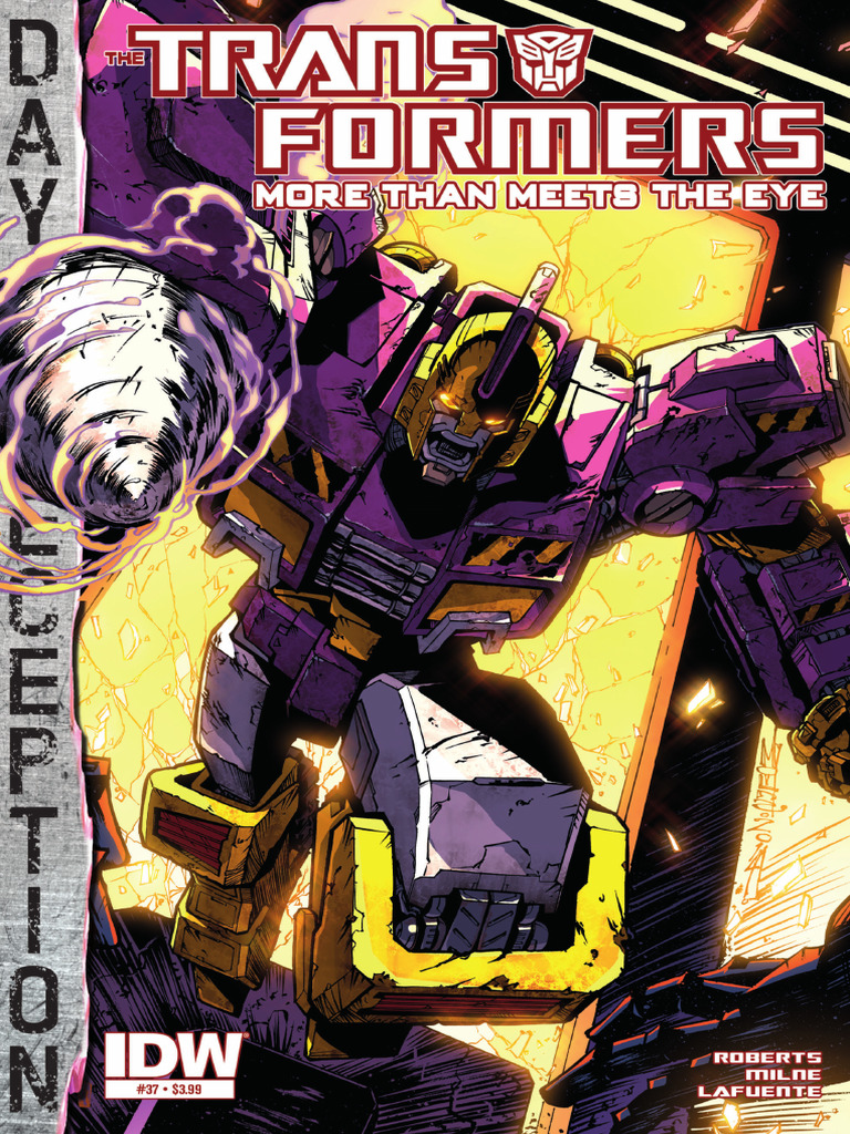 Transformers More Than Meets the Eye 37 | PDF | Idw Publishing | Comics