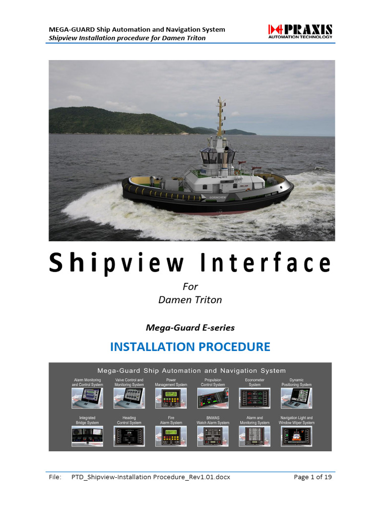 PTD Shipview-Installation Procedure Rev1.01 | PDF | Internet Protocols ...