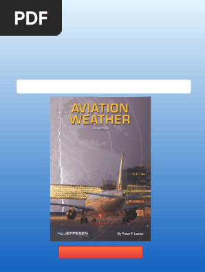 Aviation Weather 4th Edition Peter F. Lester Full | PDF