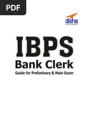 IBPS Clerk Guide For Preliminary Main Exam Disha Experts7th