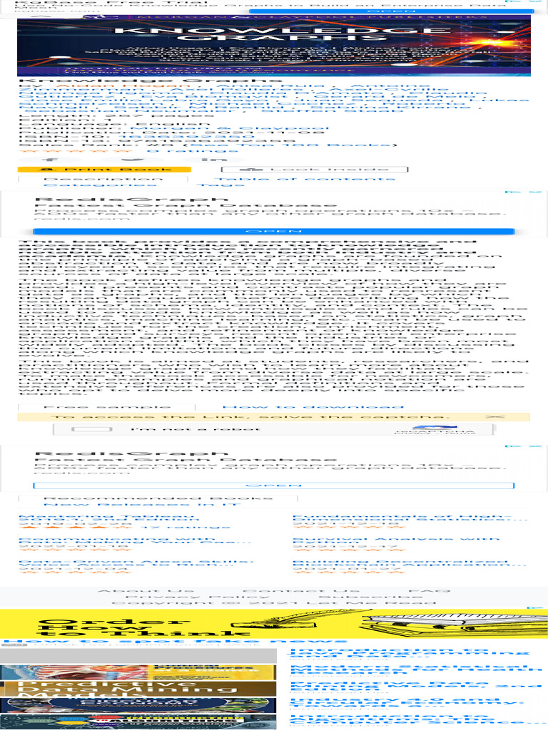 Knowledge Graphs: A Comprehensive Guide | PDF | Data | Databases