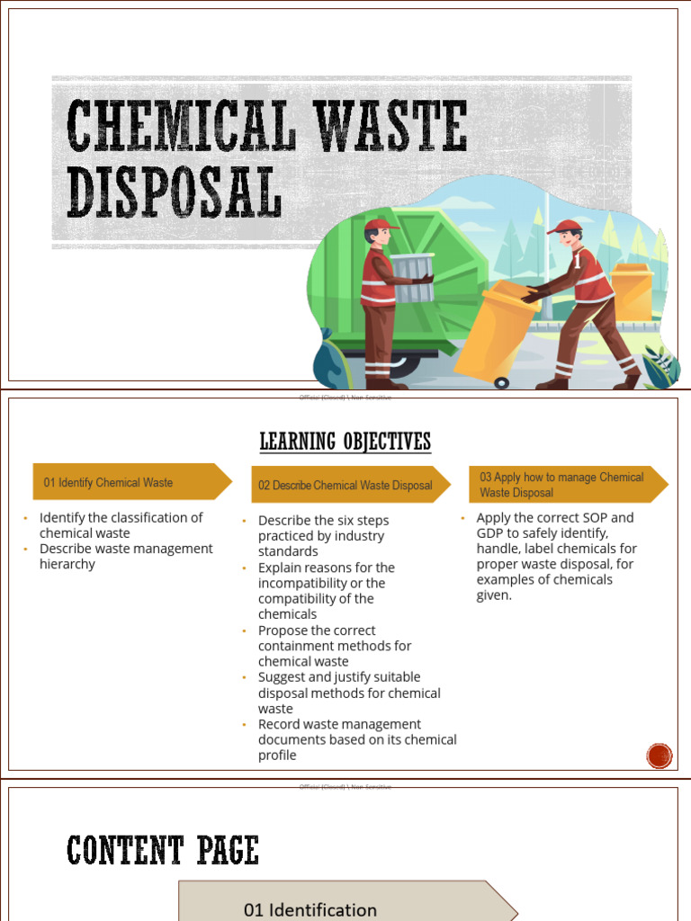 Chemical Waste Management Guidelines | PDF | Waste | Waste Management