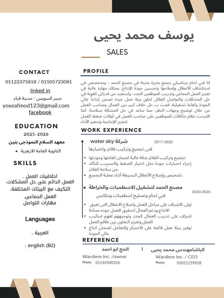 Yoseaf Last CV | PDF