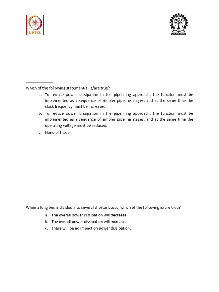 Week 12 Assignment Solution | PDF | Computer Engineering | Electronics