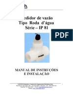 Manual contech IP 81 (Roda d' gua)