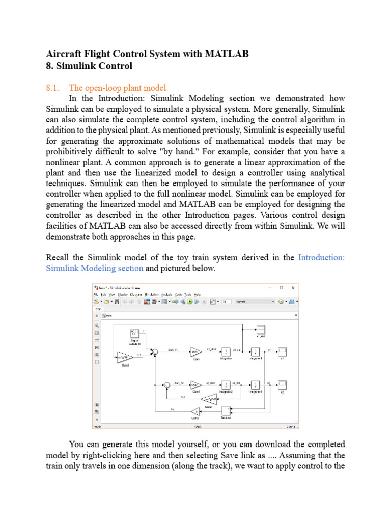 Selected Topic 08 | PDF | Control Theory | Matlab