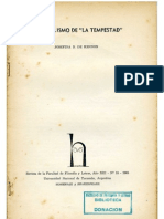 El Simbolismo de "La Tempestad" Por Josefina S. de Kennon