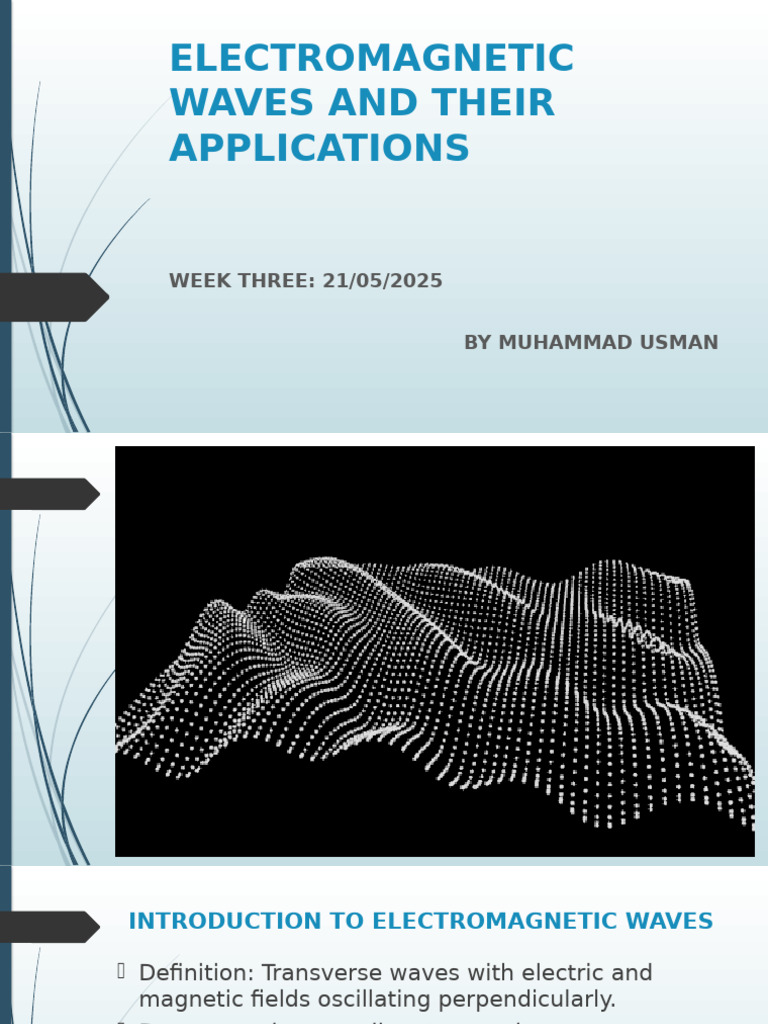 Electromagnetic Waves Presentation With Brain Waves | PDF