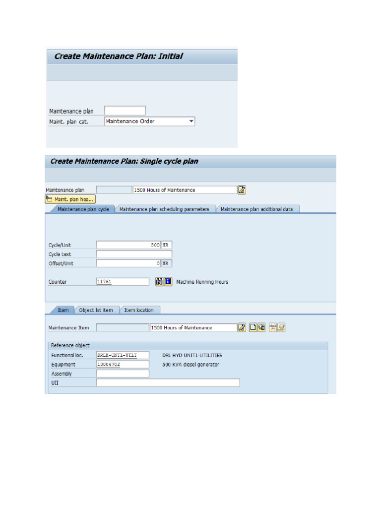 08 Single Cycle Performance Based Maintenance Plan | PDF