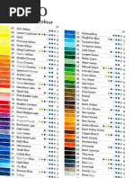 Munsell Rock Color Chart Overview | PDF | Brown | Green