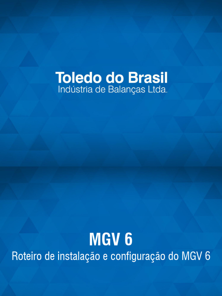 Instalação e Configuração do MGV 6 | PDF | Microsoft Windows | Windows 10