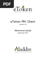 eToken PKI Client 4 5 Reference Guide