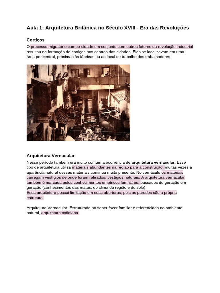 Arquitetura e Sociedade no Século XVIII | PDF | Cidade | Burguesia