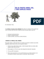 Haga Crecer Su Propio Arbol Del Dinero en Tres Simples Pasos