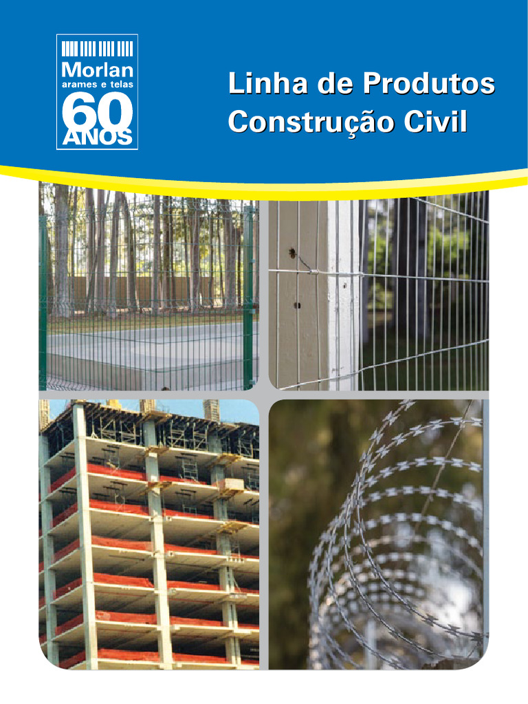 Gradil Morlan: Cercamentos Inovadores | PDF | Argamassa (alvenaria)
