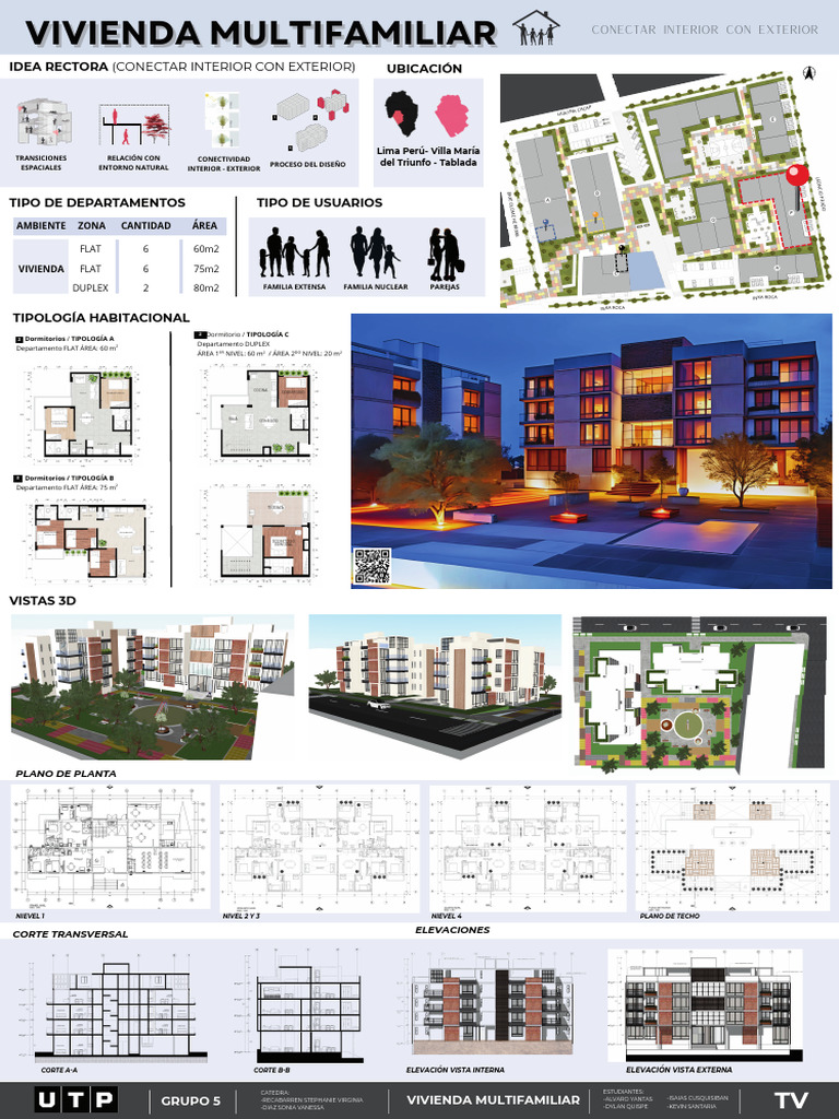 Diseño de Vivienda Multifamiliar en Lima | PDF