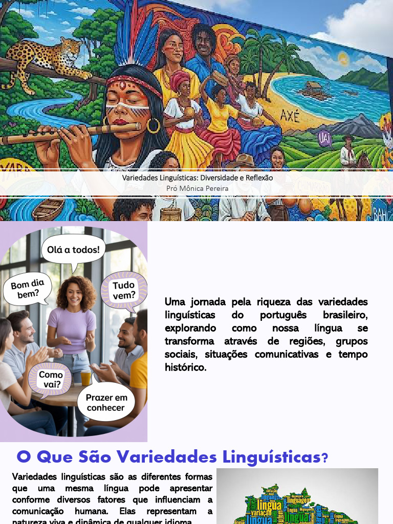 Variedades Linguísticas no Português Brasileiro | PDF | Preconceitos ...