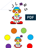Clown Colors File Folder