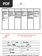 ATI Swift River Client Report Sheet | PDF | Physiology | Medical ...