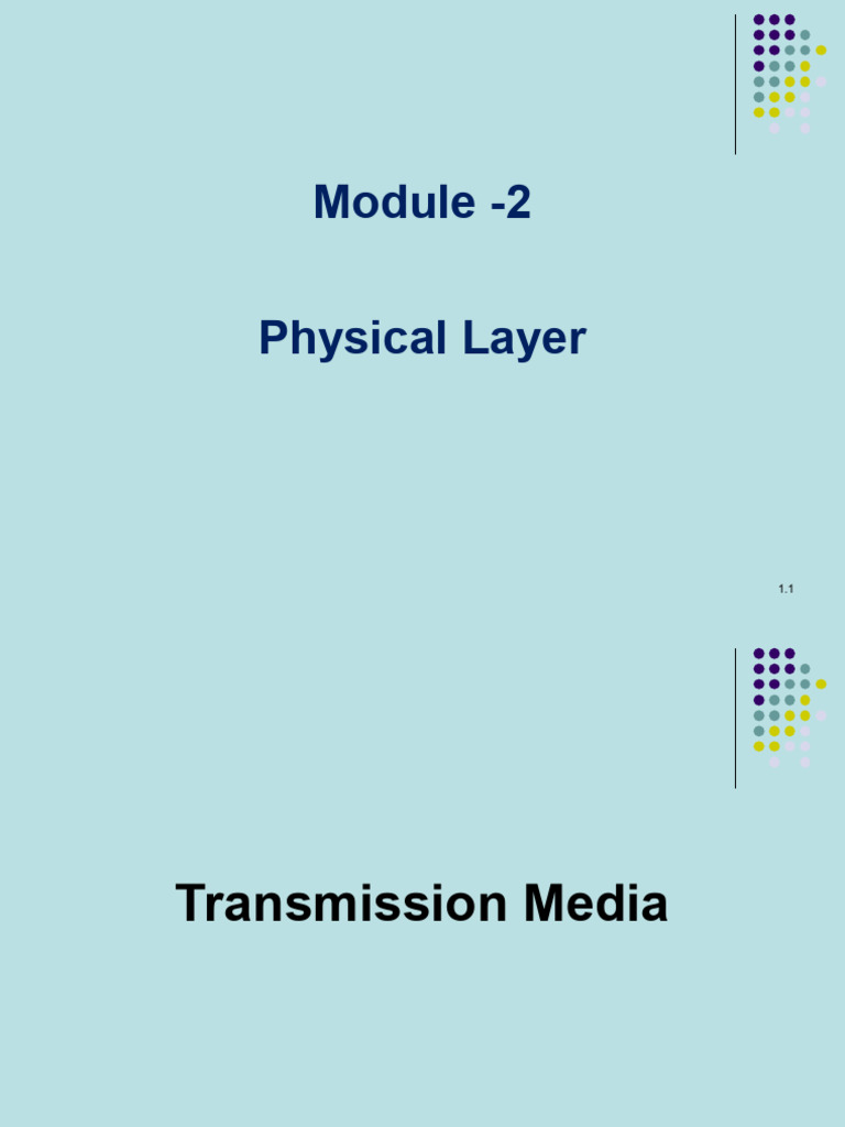 Transmission Media in Networking | PDF | Network Topology | Computer ...