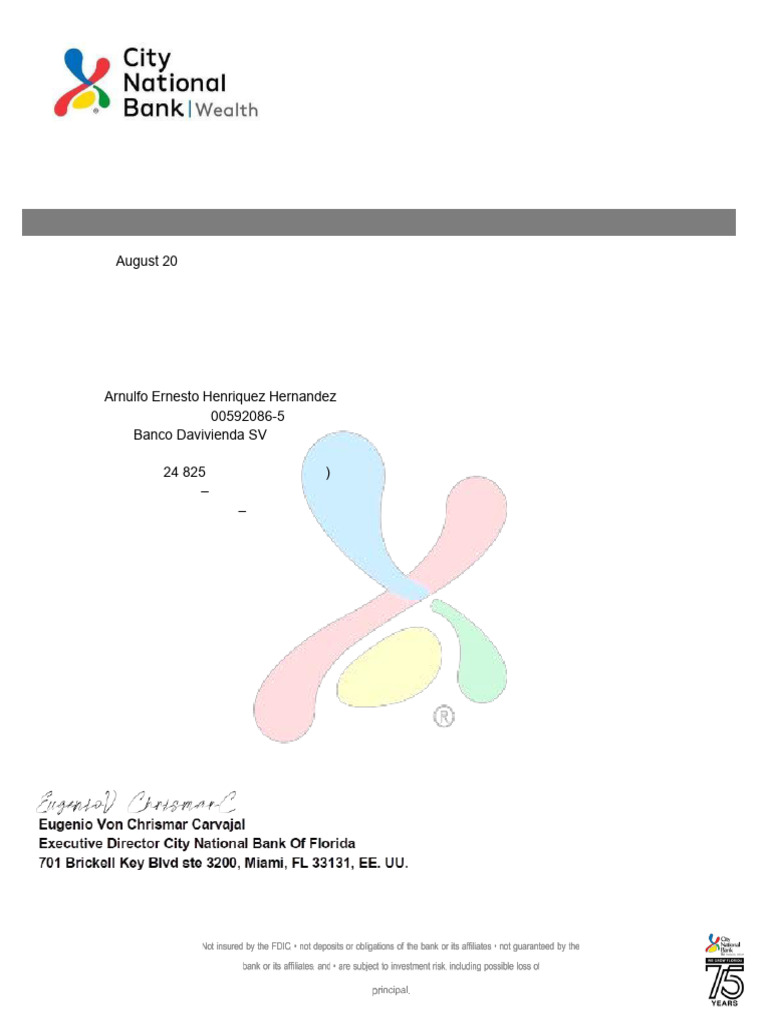 International Funds Transfer Certificate-A | PDF