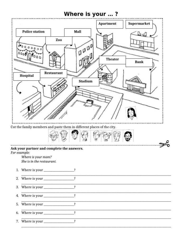 Family Location Activity Guide | PDF