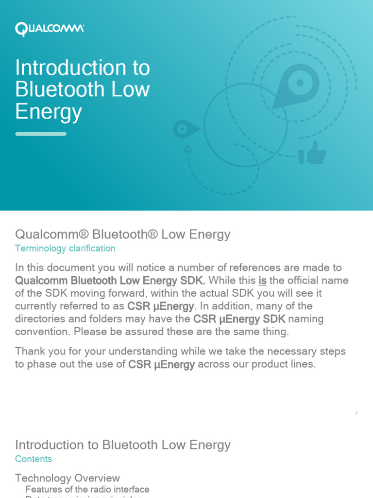 Introduction to Bluetooth Low Energy | PDF | Hertz | Bluetooth