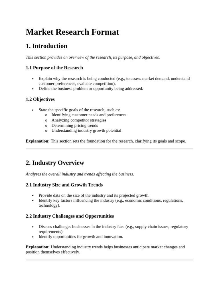 Comprehensive Market Research Guide | PDF | Marketing | Pricing