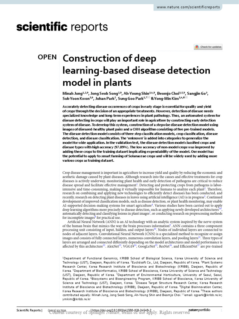 Construction of Deep Learning-Based Disease Detect | PDF | Accuracy And ...