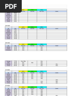 February 2025 Duty Roster | PDF
