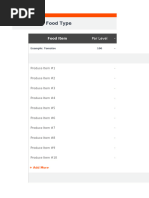 Restaurant Par Level Inventory Sheet | PDF | Asian Cuisine | Regional ...