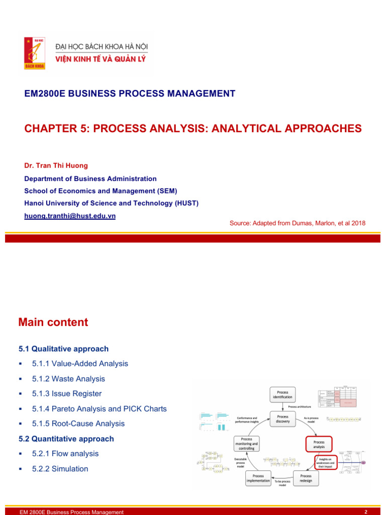 Business Process Analysis Techniques | PDF | Business Process Management
