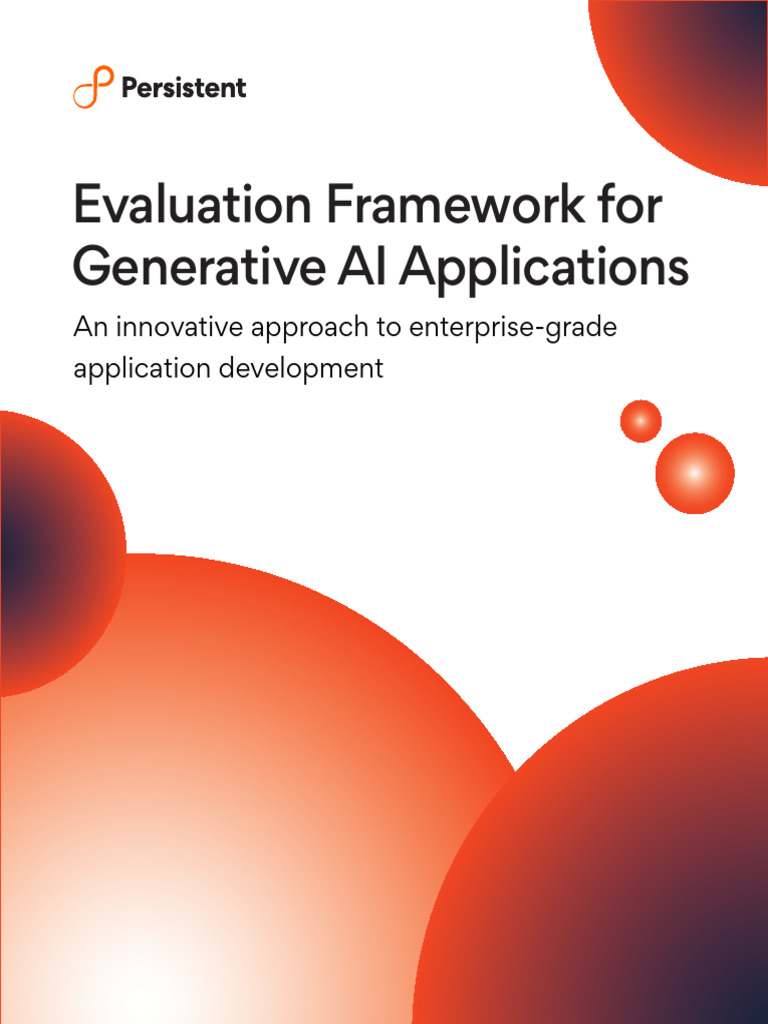 Generative AI Evaluation Framework Guide | PDF | Evaluation ...