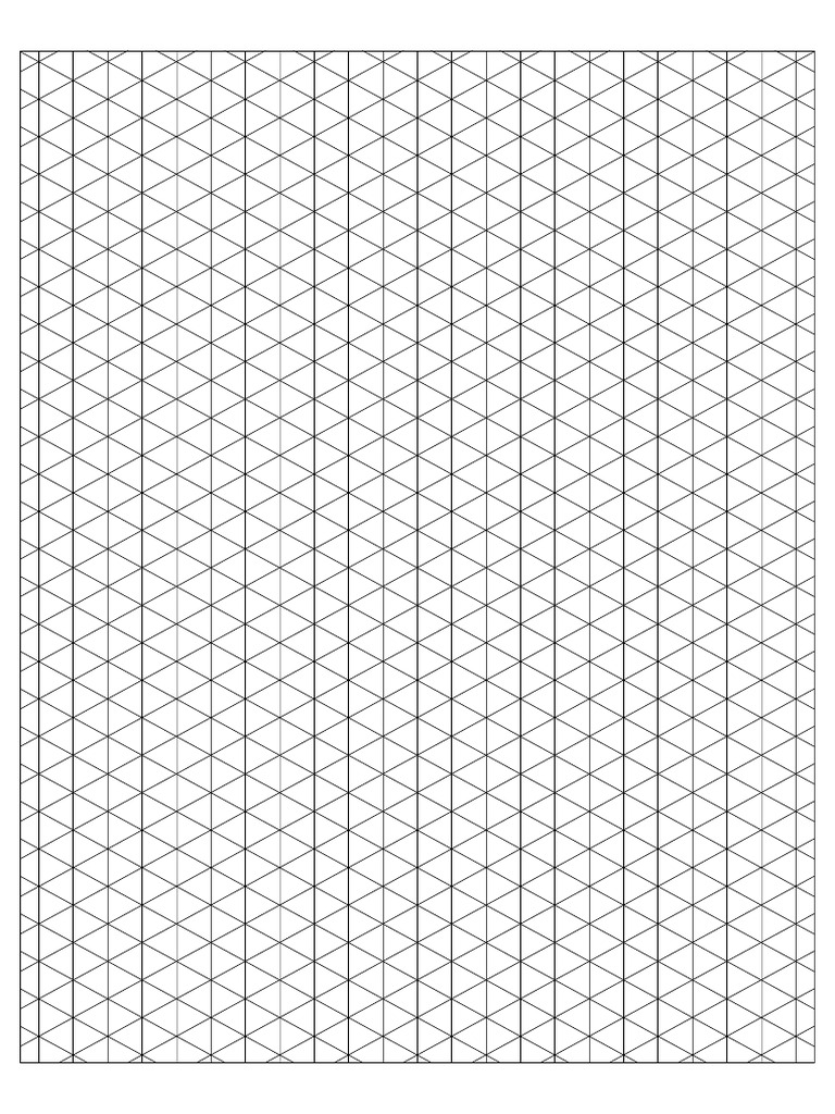 Retícula Isometrica | PDF