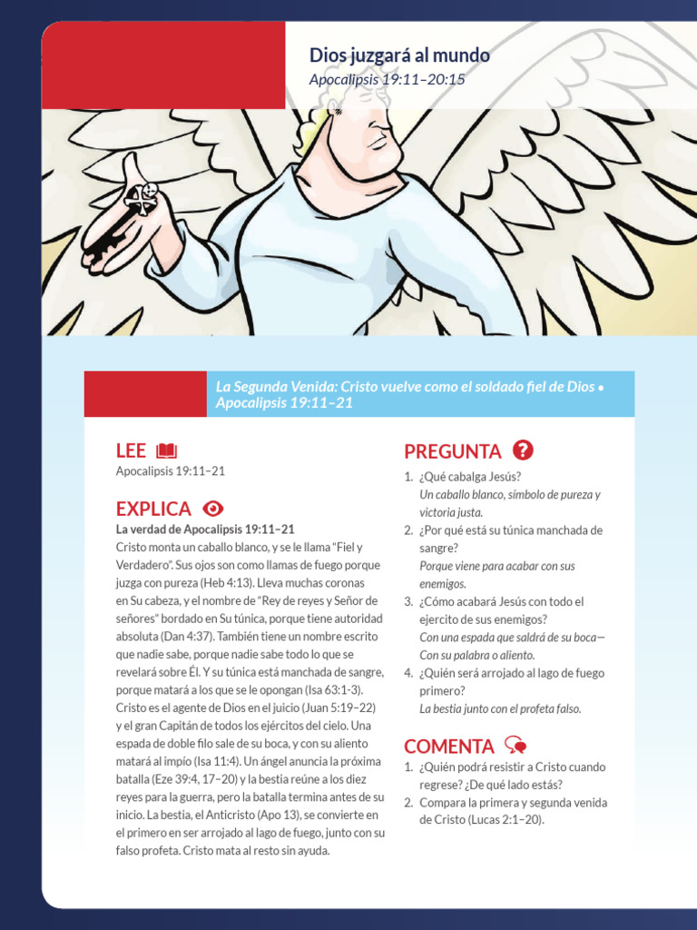 Segunda Venida de Cristo y el Milenio | PDF | Satán | Cristo (título)