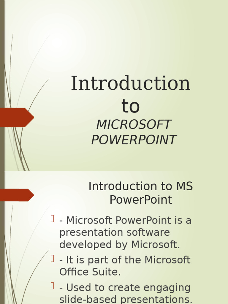 Microsoft PowerPoint Basics Guide | PDF
