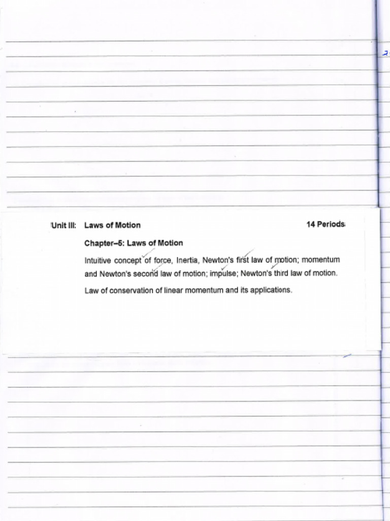 4, Chapter 5 Laws of Motion and Friction | PDF