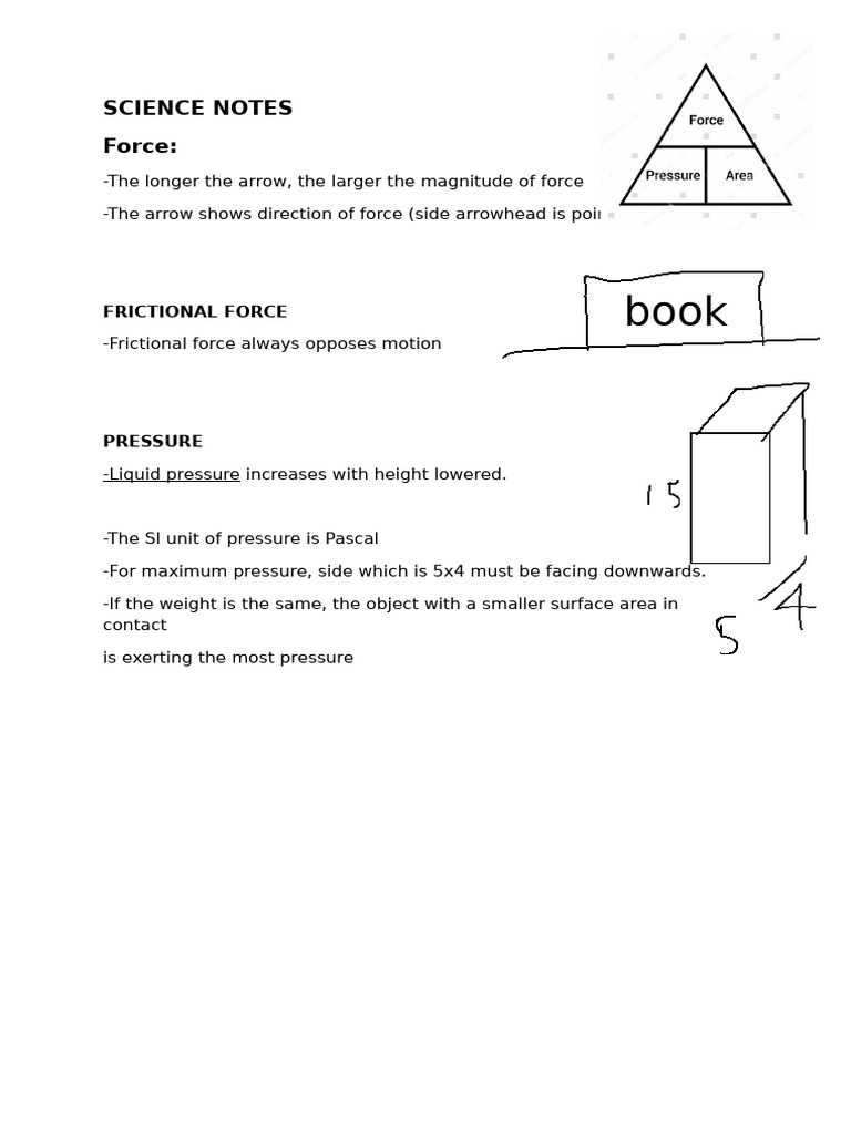FORCE Science Notes | PDF