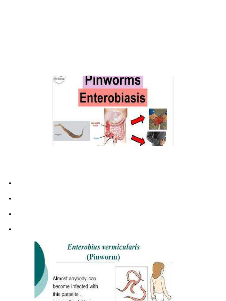 Enterobius vermicularis Overview and Control | PDF | Public Health ...