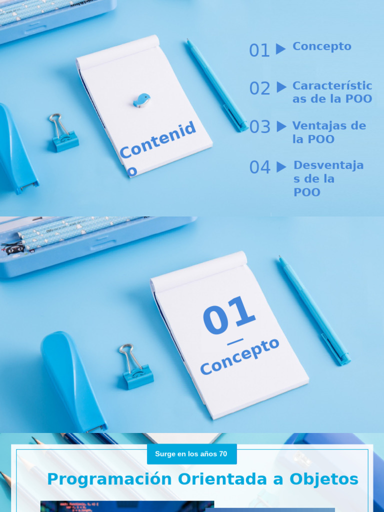 Ventajas y Desventajas de la POO | PDF | Objeto (informática ...