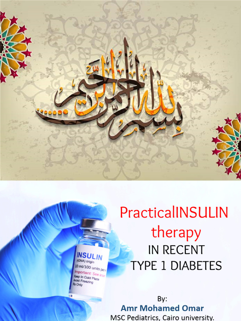 Practical Insulin Therapy in Type 1 Diabetes Final | PDF | Diabetes ...