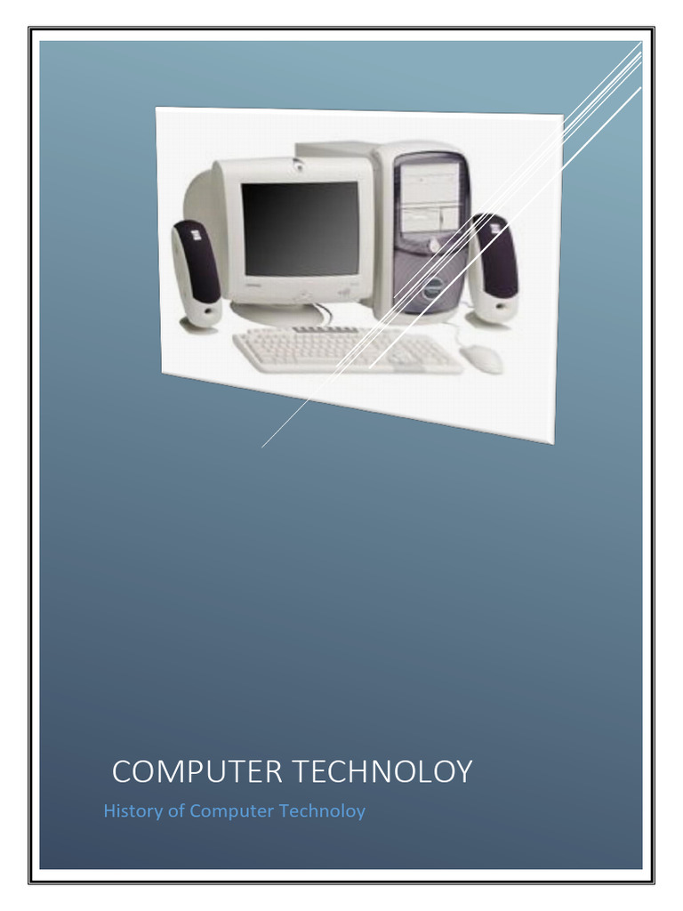 History of Early Computer Technology | PDF
