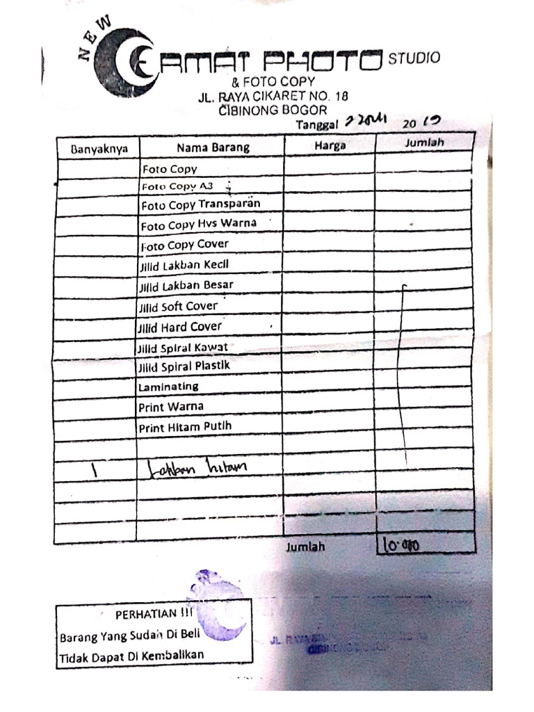 Nota PBL 1 | PDF