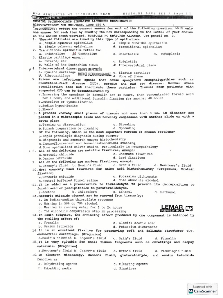 Histopath Assessment | PDF