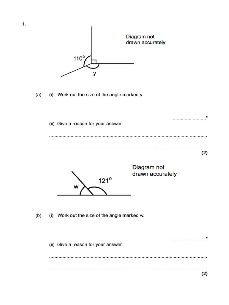 Geometry Exercise | PDF