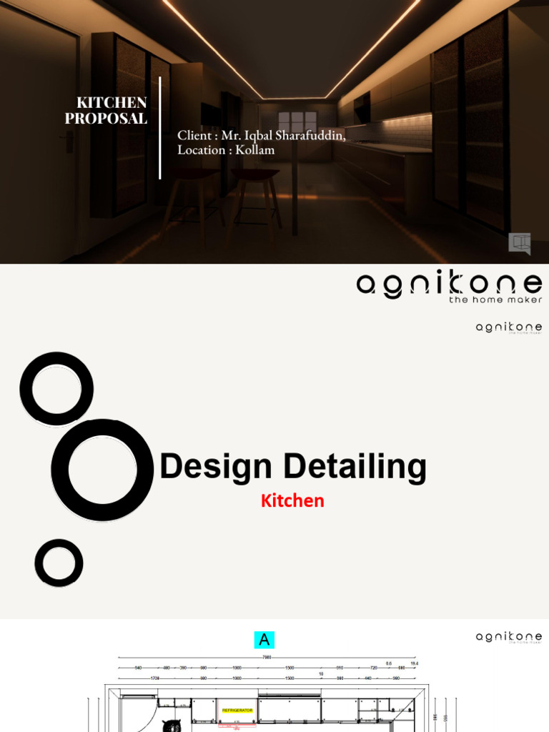Kitchen Design Proposal for Mr. Iqbal | PDF | Kitchen | Interior Design