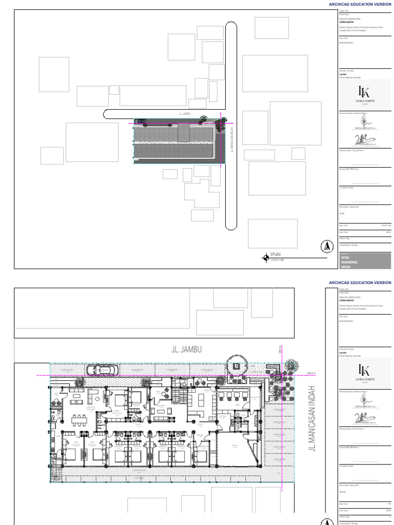 Cartenz Unilodge Draft Sipil | PDF