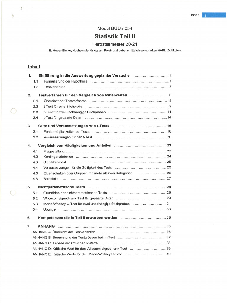 Skript II Kap. 1-2 | PDF