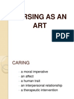 Nursing As An ART